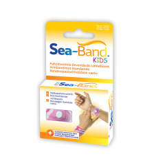 Sea-Band Kids rannekkeet pink 1 pari